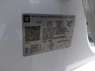 2019 Chevrolet Silverado 1500 LT