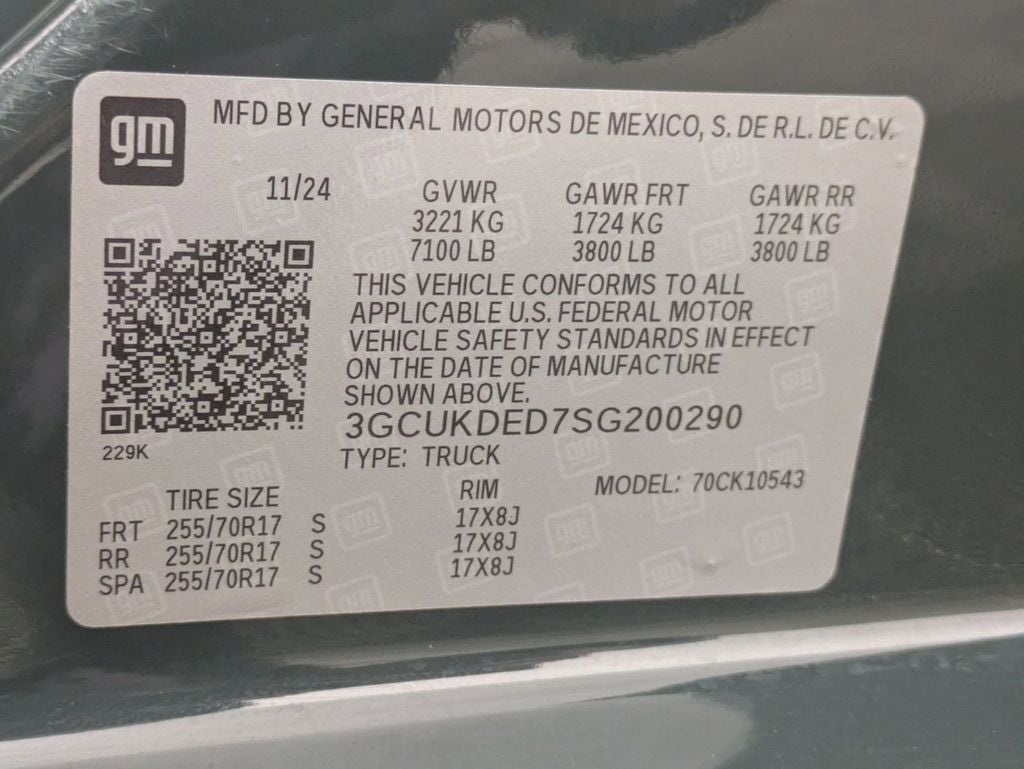 2025 Chevrolet Silverado 1500 4WD Crew Cab Standard Bed LT