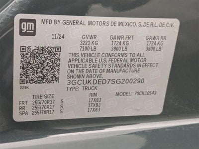 2025 Chevrolet Silverado 1500 4WD Crew Cab Standard Bed LT