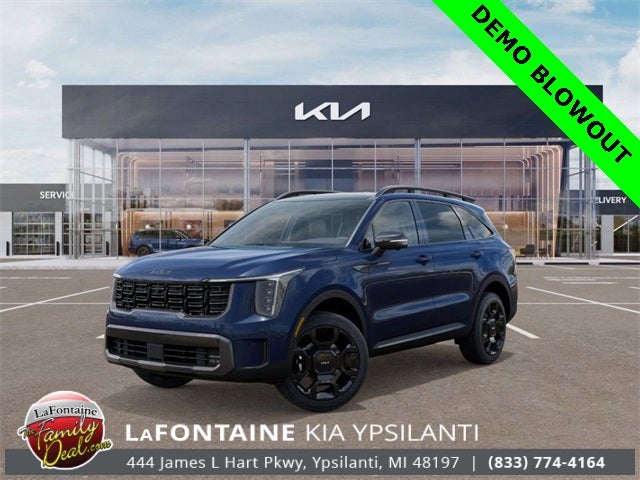 2025 Kia Sorento X-Line SX Prestige w/ Rear Seat Entertainment Syst