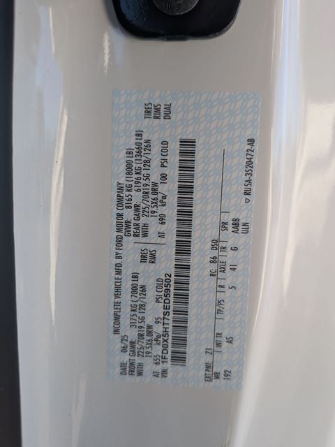 2025 Ford F-550SD XL 11' SERVICE BODY