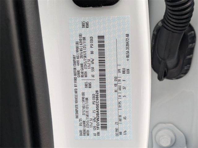 2025 Ford F-250SD XL 8' SERVICE BODY