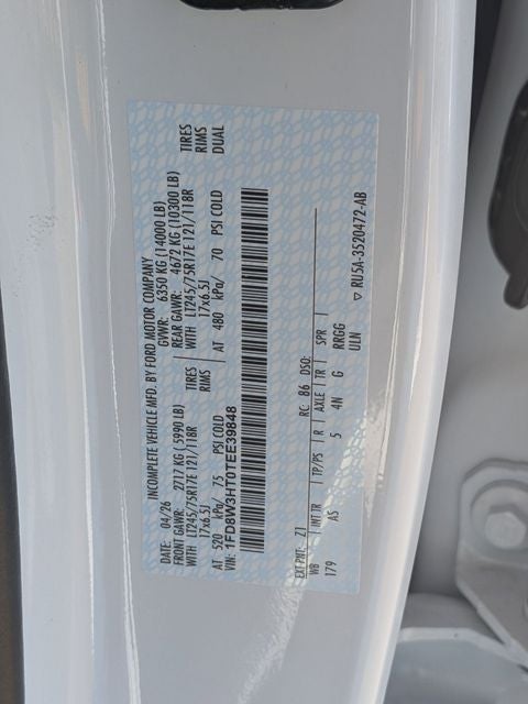 2026 Ford F-350SD XL DRW