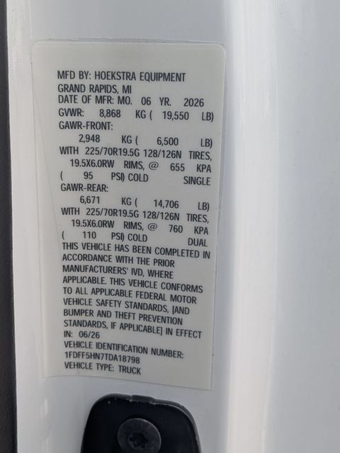2026 Ford F-550SD XL DRW
