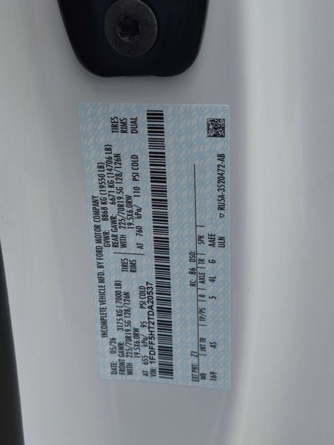 2026 Ford F-550SD XL DRW