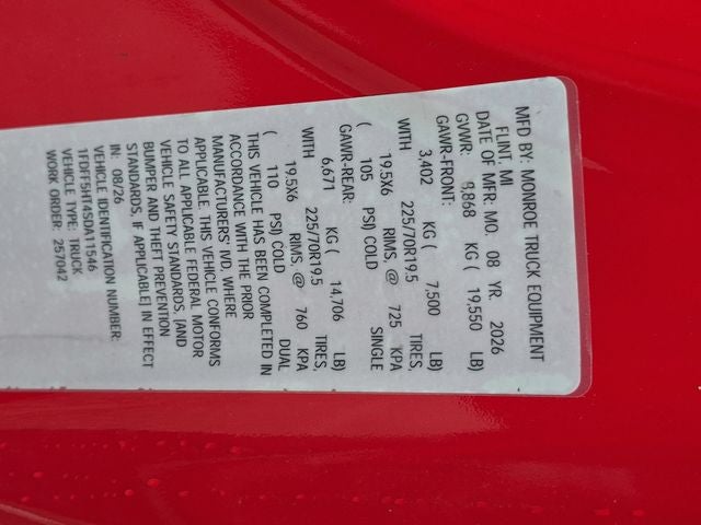 2025 Ford F-550SD XL DRW