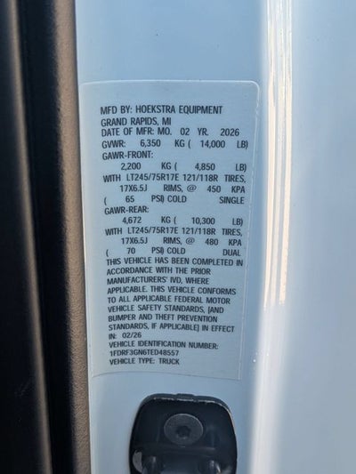 2026 Ford F-350SD XL DRW