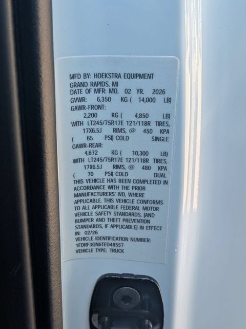 2026 Ford F-350SD XL DRW