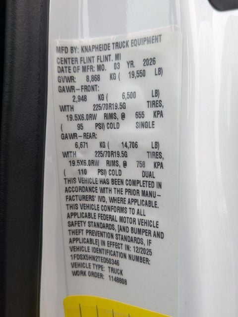 2026 Ford F-550SD DRW