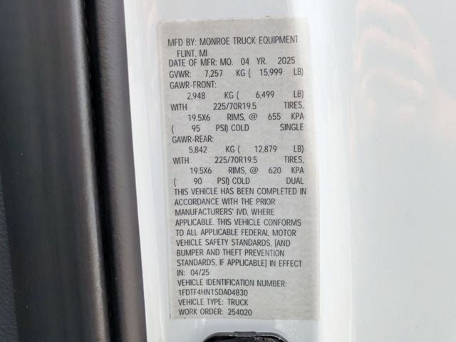 2025 Ford F-450SD XL PLATFORM