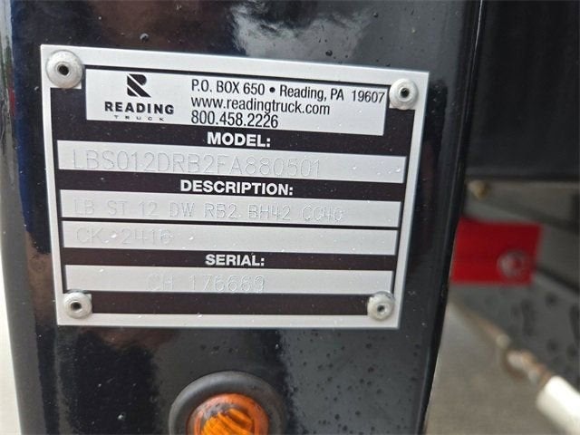 2025 Ford F-450SD XL 12' READING LANDSCAPER WITH TARP