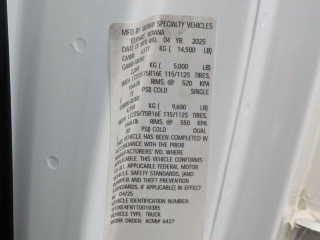 2026 Ford E-450SD Base