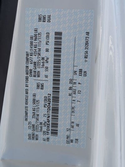 2026 Ford E-450SD Base