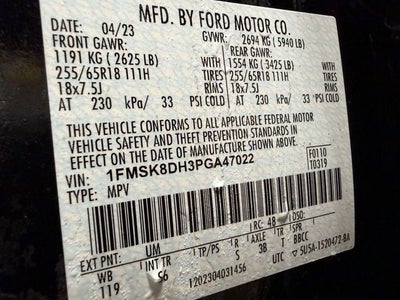 2023 Ford Explorer XLT