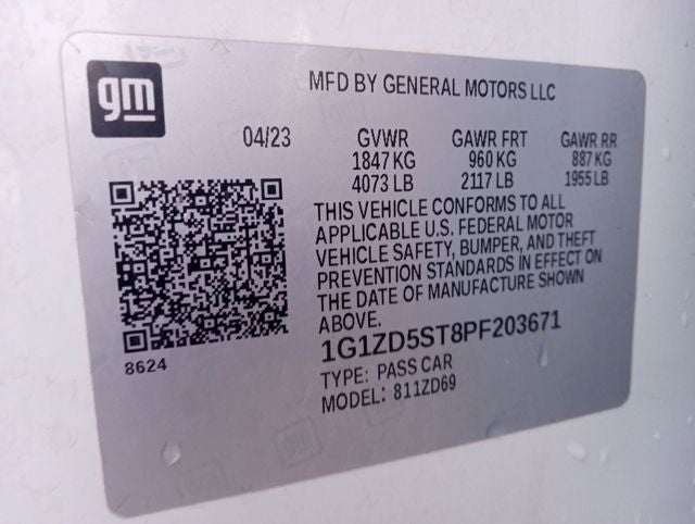 2023 Chevrolet Malibu LT 1LT