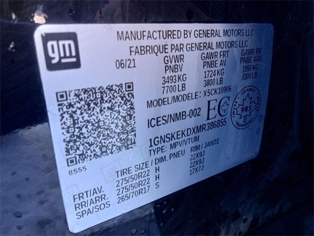 2021 Chevrolet Suburban RST