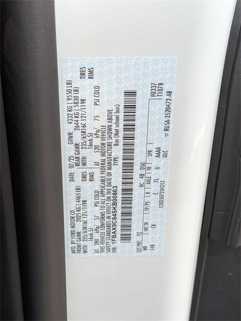 2025 Ford Transit-350 XL