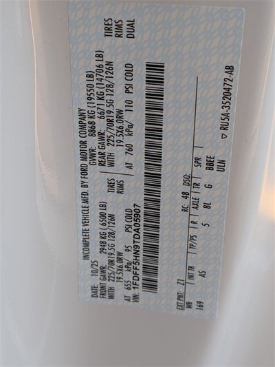 2026 Ford F-550SD XL DRW