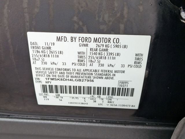 2020 Ford Explorer XLT