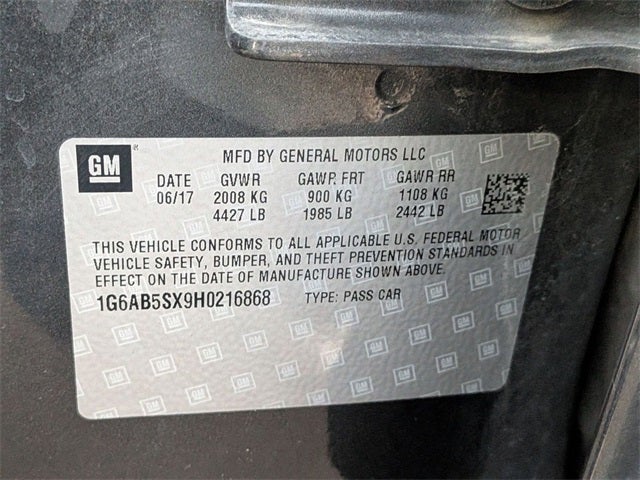 2017 Cadillac ATS 2.0L Turbo Luxury