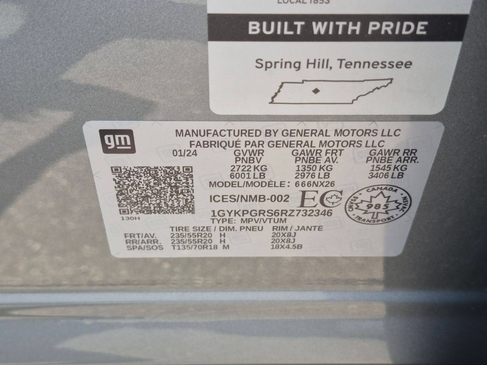 2024 Cadillac XT6 Sport AWD
