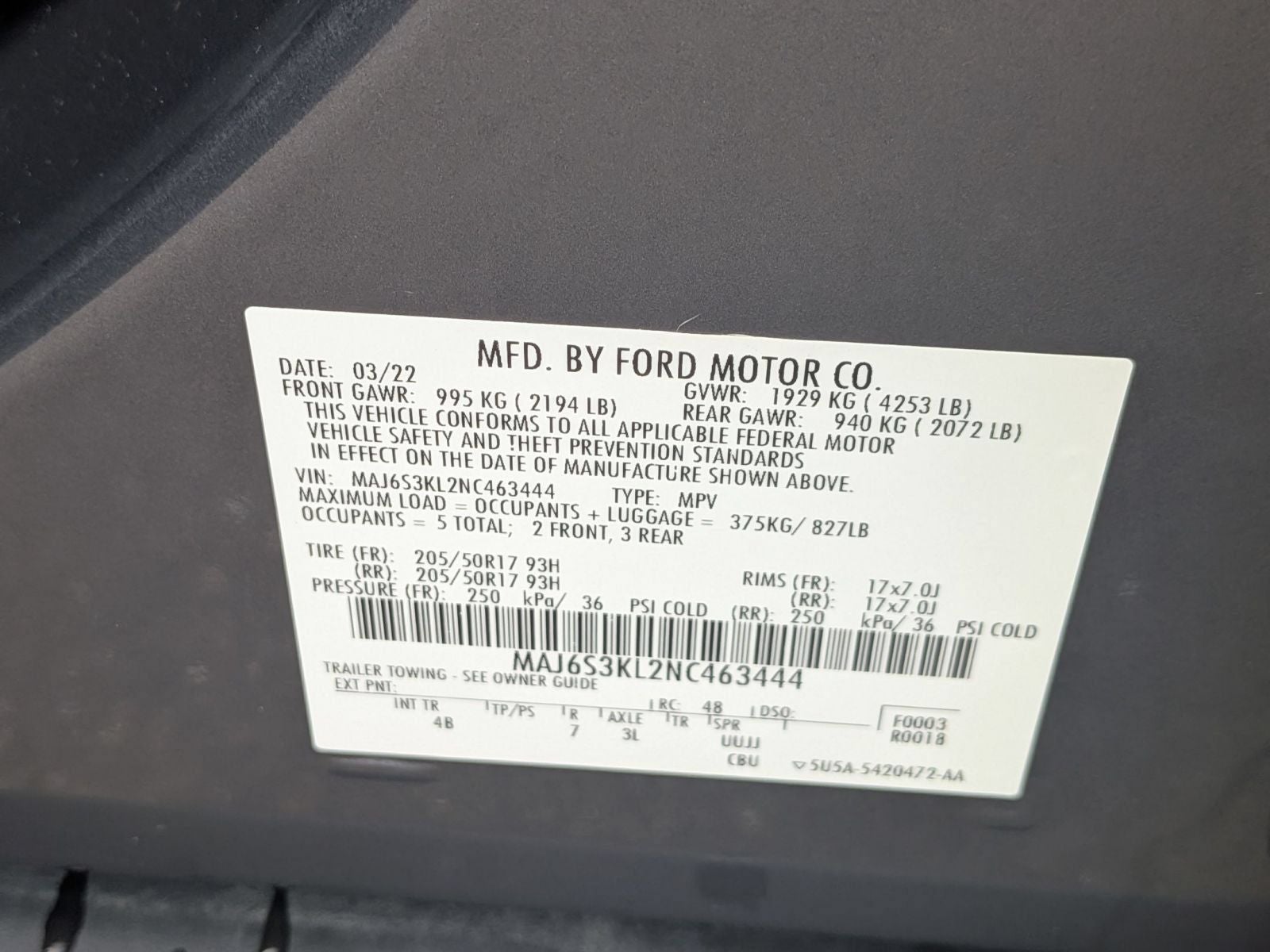 2022 Ford EcoSport Titanium 4WD