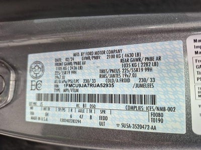 2024 Ford Escape Platinum