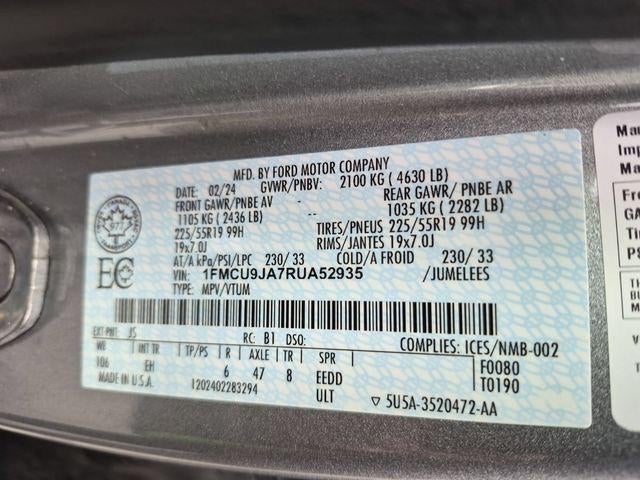 2024 Ford Escape Platinum