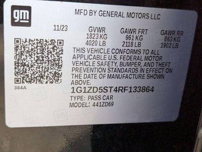 2024 Chevrolet Malibu LT 1LT