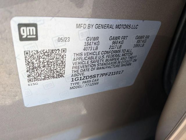 2023 Chevrolet Malibu LT 1LT