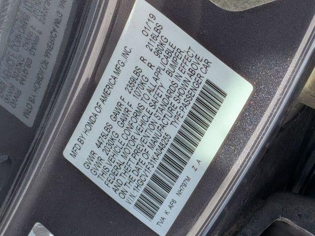 2019 Honda Accord Sport