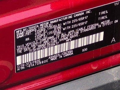 2020 Toyota RAV4 LE