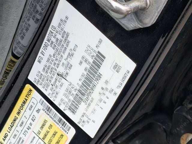 2017 Ford Fusion SE