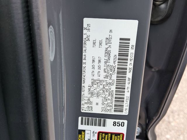 2025 Toyota Tacoma TRD Off-Road