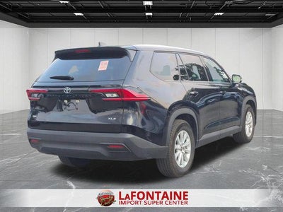 2025 Toyota Grand Highlander XLE