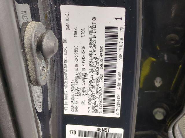 2021 Toyota Tacoma SR V6