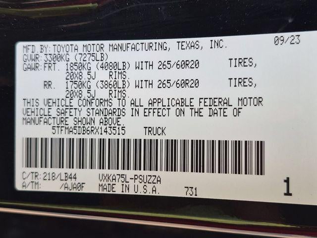 2024 Toyota Tundra 1794