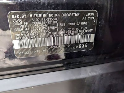 2024 Mitsubishi Outlander SE