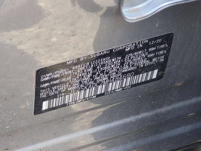 2021 Subaru Forester Base