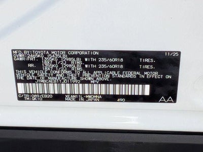 2026 Toyota bZ XLE Plus