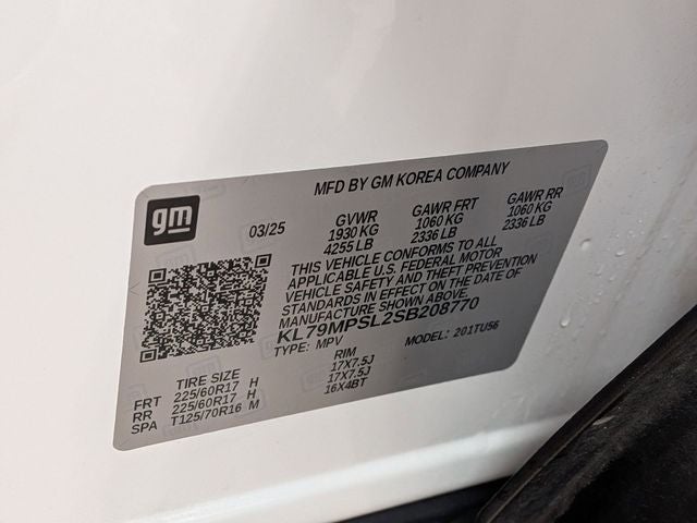 2025 Chevrolet Trailblazer LT