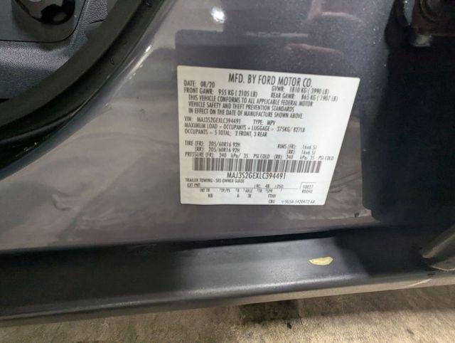 2020 Ford Ecosport SE