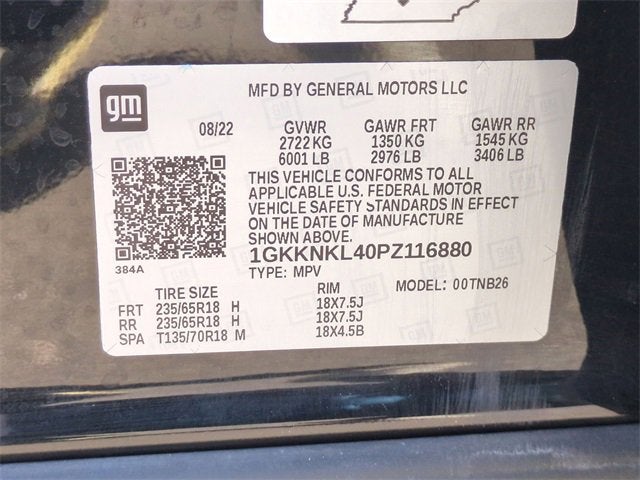 2023 GMC Acadia SLE