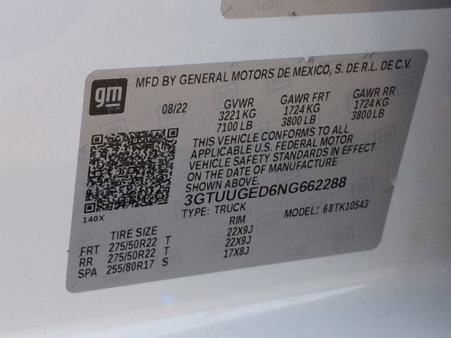 2022 GMC Sierra 1500 Denali