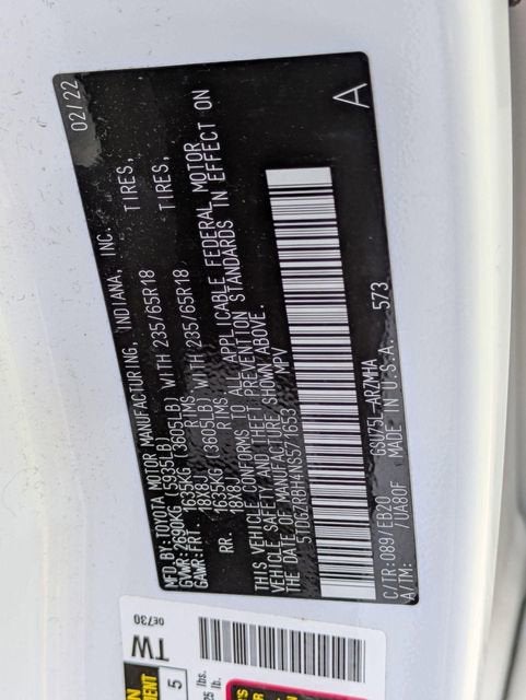 2022 Toyota Highlander XLE
