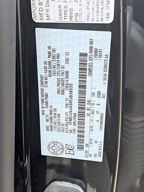 2024 Ford Escape Platinum