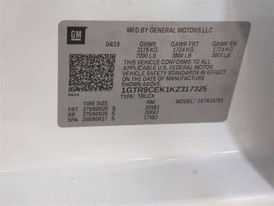 2019 GMC Sierra 1500 Elevation