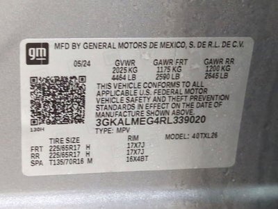 2024 GMC Terrain SLE