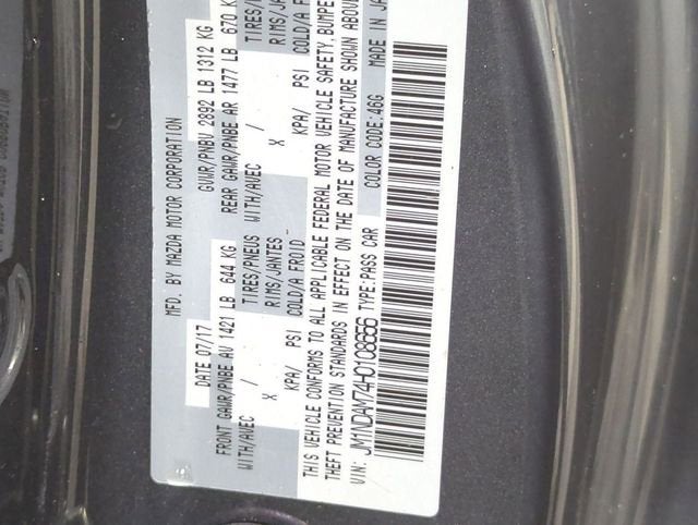 2017 Mazda Mazda MX-5 Miata RF Grand Touring