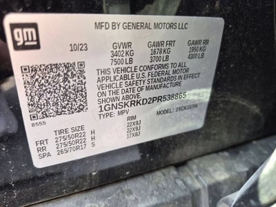 2023 Chevrolet Tahoe RST